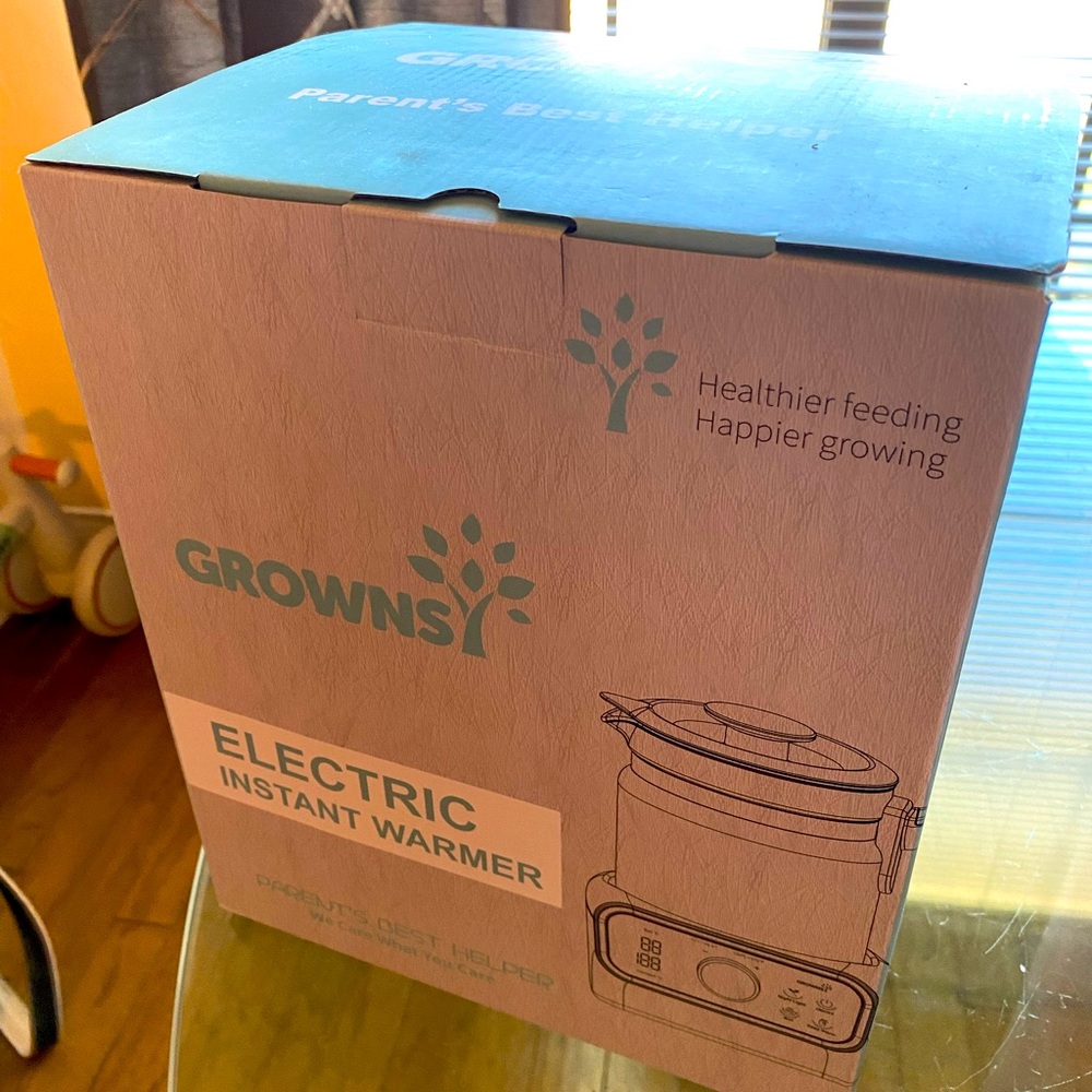 New Grownsy Bottle Warmer